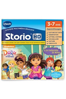 Jeu pour tablette HD Storio Dora and Friends Bon état - VTech reconditionné disponible sur Darty