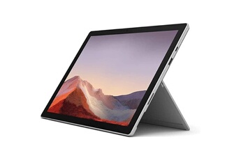 Surface Pro 7 12.3'' écran tactile Intel Core i7 16 Go RAM 256 Go SSD Argent Reconditionné Bon état - Microsoft reconditionné disponible sur Darty
