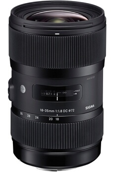 Acheter 18-35MM F/1.8 DC HSM pour CANON Très bon état - 449,29 € 18-35MM F/1.8 DC HSM pour CANON Très bon état - Sigma reconditionné disponible sur Darty