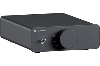DAC de bureau Fosi Audio Q6 Mini - USB-C Opt Coax - RCA Sub - 32bit/768kHz Très bon état - N/A reconditionné disponible sur Darty