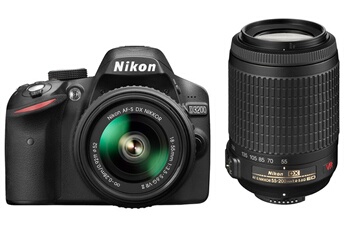 Acheter D3200 18-55VRII + 55-300VR Très bon état - 690,00 € D3200 18-55VRII + 55-300VR Très bon état - Nikon reconditionné disponible sur Darty