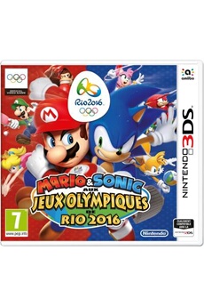 Acheter Mario et Sonic aux Jeux Olympiques de Rio 2016 3DS Bon état - 16,95 € Mario et Sonic aux Jeux Olympiques de Rio 2016 3DS Bon état - Nintendo reconditionné disponible sur Darty