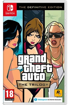 Acheter Grand Theft Auto: The Trilogy The Definitive Edition Switch Bon état - 37,95 € Grand Theft Auto: The Trilogy The Definitive Edition Switch Bon état - Nintendo reconditionné disponible sur Darty
