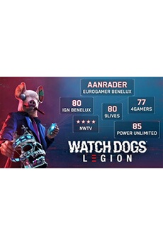 Watch Dogs Legion PS4 Très bon état - Ubisoft reconditionné disponible sur Darty