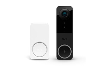 Hue Secure Wired Video Doorbell bundle EU/UK Très bon état - Philips Hue reconditionné disponible sur Darty