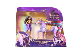 Poupée Sophia et Wildstar Magic Light Unicorn Academy Bon état - Spin Master reconditionné disponible sur Darty