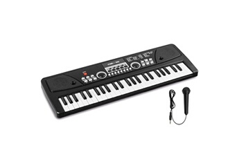 Max KD49 - Clavier Electronique 49 Touches pour Enfant avec Batterie & Micro - Noir Très bon état - N/A reconditionné disponible sur Darty
