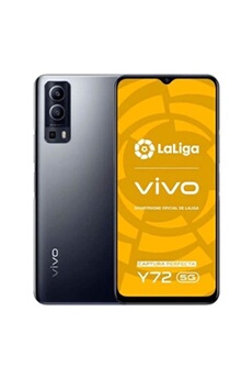 Smartphone Y72 6.5 5G FHD+ MediaTek Dimension 700 8Go 128Go Android 11 Noir Graphite État correct - Vivo reconditionné disponible sur Darty