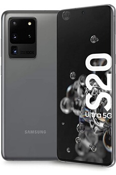 Acheter G988 S20 Ultra Galaxy 5G 128GB 12GB RAM DS Cosmic Grey EU État correct - 340,00 € G988 S20 Ultra Galaxy 5G 128GB 12GB RAM DS Cosmic Grey EU État correct - Samsung reconditionné disponible sur Darty