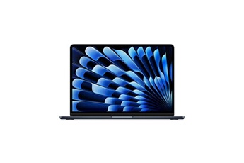 MacBook Air 13,6"" 256Go SSD 8Go RAM Puce M3 CPU 8 cours GPU 8 cours Minuit Nouveau Très bon état - Apple reconditionné disponible sur Darty