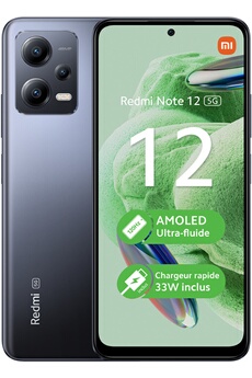 Redmi Note 12 128Go Gris 5G