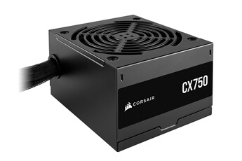 CX750, 750 Watt, 80 PLUS Bronze Très bon état - Corsair reconditionné disponible sur Darty