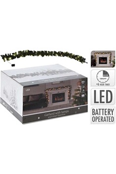 Lumières de Noël - Guirlande de Noël - Guirlanla - 270 cm - Avec minuterie - 30 LED - WAYS Bon état - N/A reconditionné disponible sur Darty