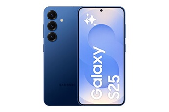 Acheter Smartphone Galaxy S25 bleu 6.7 RAM 12 Go stockage 512 Go Très bon état - 809,00 € Smartphone Galaxy S25 bleu 6.7 RAM 12 Go stockage 512 Go Très bon état - Samsung reconditionné disponible sur Darty