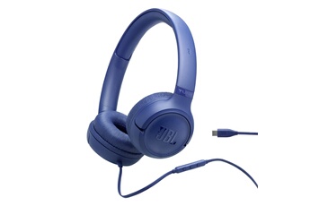 Tune 530C Bleu, supra-auriculaire filaire avec son haute-résolution JBL Pure Bass Très bon état - JBL reconditionné disponible sur Darty