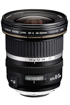 EF-S 10-22mm f/3.5-4.5 USM Très bon état - Canon reconditionné disponible sur Darty