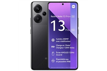 Redmi Note 13 Pro+ 5G 12Go 512Go Noir État correct - Xiaomi reconditionné disponible sur Darty
