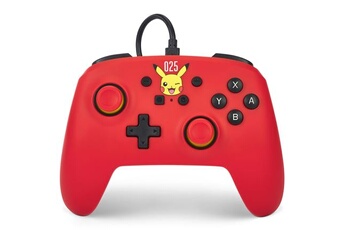 Manette filaire Laughing Pikachu Bon état - PowerA reconditionné disponible sur Darty