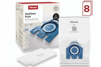 Acheter PACK XL HYCLEAN PURE GN 80% MATIERES RECYCLEES X8 SACS Bon état - 24,99 € PACK XL HYCLEAN PURE GN 80% MATIERES RECYCLEES X8 SACS Bon état - Miele reconditionné disponible sur Darty