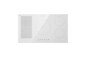 Table de cuisson - Delicatessa 90 Hybrid - Plaque vitrocéramique - 7400W - Minuterie - Blanc Bon état - Klarstein reconditionné disponible sur Darty