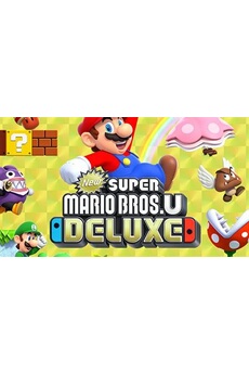 Acheter New Super Mario Bros U Deluxe Switch Très bon état - 50,09 € New Super Mario Bros U Deluxe Switch Très bon état - Nintendo reconditionné disponible sur Darty