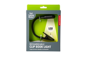Gadget Lampe de lecture clipsable et rechargeable Noir Bon état - Kikkerland reconditionné disponible sur Darty