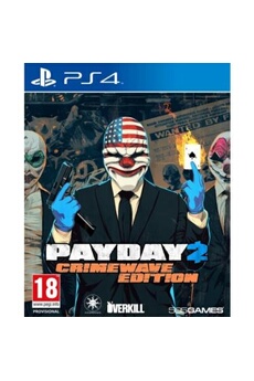 Payday 2 Crimewave Edition PS4 Très bon état - 505 Games reconditionné disponible sur Darty