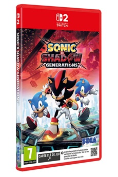 Sonic x Shadow Generations Nintendo Switch 2 Très bon état - Sega reconditionné disponible sur Darty