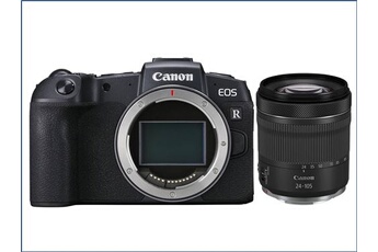 EOS RP - Appareil photo numérique - sans miroir - 26.2 MP - Cadre plein - 4K / 25 pi/s - 4.3x zoom optique objectif RF 24-105 mm F4-7.1 IS STM - Bon état - Canon reconditionné disponible sur Darty