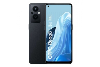 Smartphone Reno 8 Lite noir 6.43 stockage 8 Go État correct - Oppo reconditionné disponible sur Darty