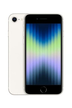 iPhone SE 2022 64 Go 6,1 Blanc Reconditionné avec batterie neuve Bon état - Apple reconditionné disponible sur Darty