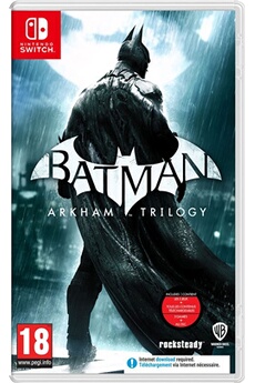 Acheter Batman Arkham Trilogy Nintendo Switch Très bon état - 30,07 € Batman Arkham Trilogy Nintendo Switch Très bon état - Warner Bros. reconditionné disponible sur Darty