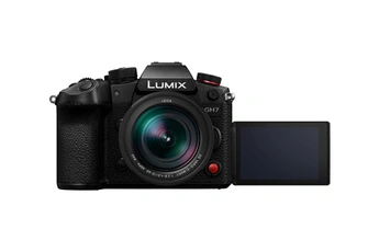 Hybride Micro 4/3 Lumix GH7 noir + 12-60mm LEICA Bon état - Panasonic reconditionné disponible sur Darty