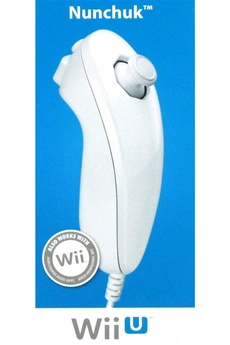 WII U MANETTE NUNCHUCK BLANCHE Bon état - Nintendo reconditionné disponible sur Darty
