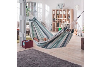Acheter Kit hamac Paloma coton bio et fixations Bon état - 64,99 € Kit hamac Paloma coton bio et fixations Bon état - La Siesta (meubles) reconditionné disponible sur Darty