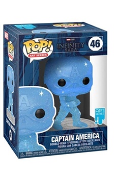 Figurine Pop Art Series Marvel The Infinity Saga Captain America Très bon état - Funko reconditionné disponible sur Darty