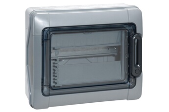 Coffret étanche PLEXO avec embouts à perforation directe prémontés gris 13 modules - - 001921 Bon état - Legrand reconditionné disponible sur Darty