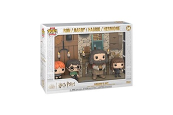 Pack 4 Figurines Pop Moment Deluxe Harry Potter Hagrid's Hut Très bon état - Funko reconditionné disponible sur Darty