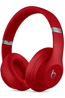 STUDIO3 SANS FIL ROUGE AVEC REDUCTION DE BRUIT Bon état - Beats reconditionné disponible sur Darty