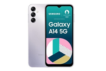 Acheter Galaxy A14 64Go Graphite 5G Bon état - 112,00 € Galaxy A14 64Go Graphite 5G Bon état - Samsung reconditionné disponible sur Darty