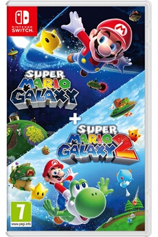 Super Mario Galaxy + Super Mario Galaxy 2 Switch Très bon état - Nintendo reconditionné disponible sur Darty