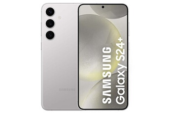 Smartphone Galaxy S24+ 6,7"" 5G Nano SIM 256 Go Argent Bon état - Samsung reconditionné disponible sur Darty