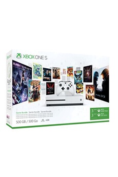 Pack Console Xbox One S 500 Go + Game Pass 3 Mois + Live Gold 3 Mois État correct - Microsoft reconditionné disponible sur Darty