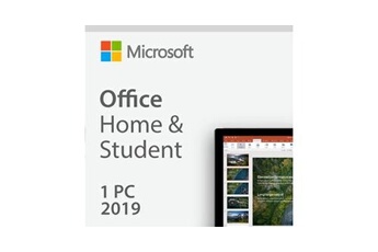 Acheter office 2019 home and student 1 pc windows multi-langue (office 2019 famille et étudiant à télécharger) Bon état - 14,68 € office 2019 home and student 1 pc windows multi-langue (office 2019 famille et étudiant à télécharger) Bon état - Microsoft reconditionné disponible sur Darty