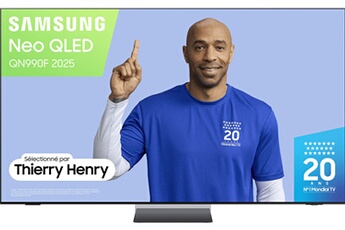 Acheter Mini Led Neo Qled TQ65QN990F 165 cm 2025 Très bon état - 3694,99 € Mini Led Neo Qled TQ65QN990F 165 cm 2025 Très bon état - Samsung reconditionné disponible sur Darty