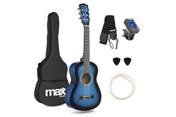 Acheter Max SoloArt Pack Guitare Classique Junior 1/4 - Bleue, Enfant 4 à 6 ans Très bon état - 56,90 € Max SoloArt Pack Guitare Classique Junior 1/4 - Bleue, Enfant 4 à 6 ans Très bon état - N/A reconditionné disponible sur Darty