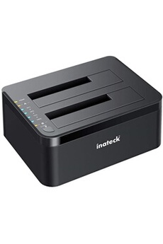 Acheter Inateck Dock Disque durs USB 3.0 pour SATA de 2,5/3,5 SSD/HDD, Compatible UASP Bon état - 25,99 € Inateck Dock Disque durs USB 3.0 pour SATA de 2,5/3,5 SSD/HDD, Compatible UASP Bon état - N/A reconditionné disponible sur Darty