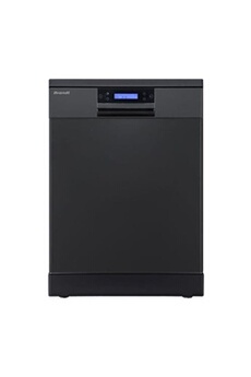 LVC144IB - Lave-vaisselle - largeur : 60 cm - profondeur : 59.8 cm - hauteur : 84.5 cm - noir Bon état - Brandt reconditionné disponible sur Darty