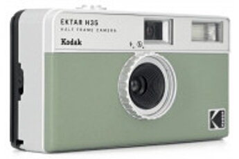 Appareil photo argentique KODAK EKTAR H35 35MM Réutilisable Vert Bon état - Kodak reconditionné disponible sur Darty