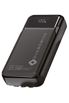 Acheter Powerbank H22 20000mAH 22.5W QC3.0 Noir + câbles intégrés Bon état - 22,99 € Powerbank H22 20000mAH 22.5W QC3.0 Noir + câbles intégrés Bon état - N/A reconditionné disponible sur Darty